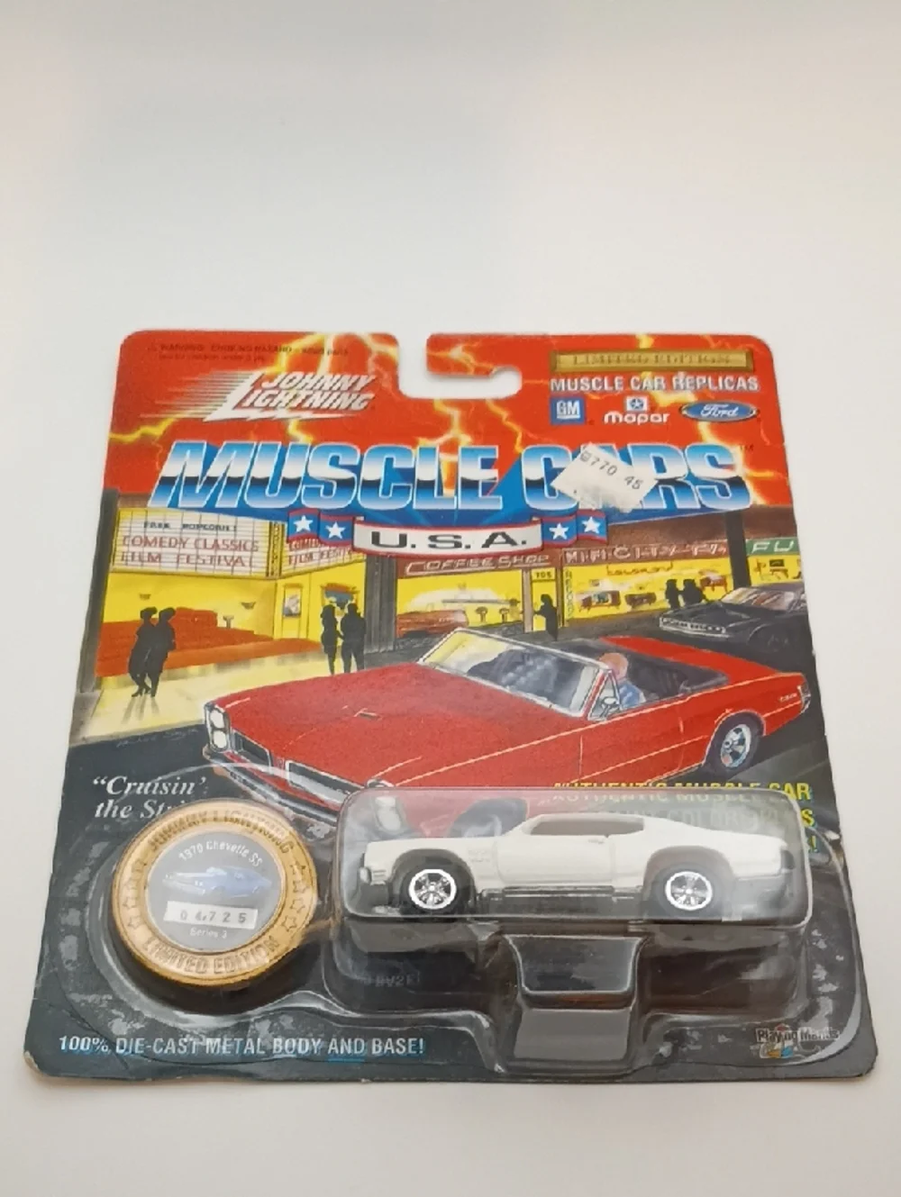 1995 Johnny Lightning Muscle Cars USA Series 2 die-cast 1970 Chevelle SS!